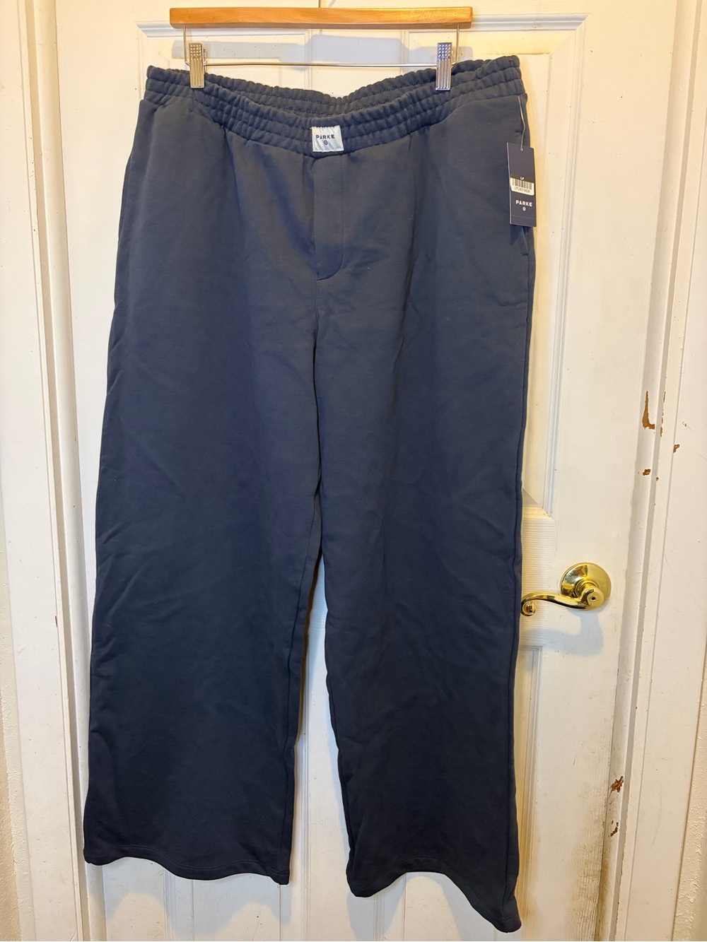 Parke X Target Navy Wide Leg Sweatpants